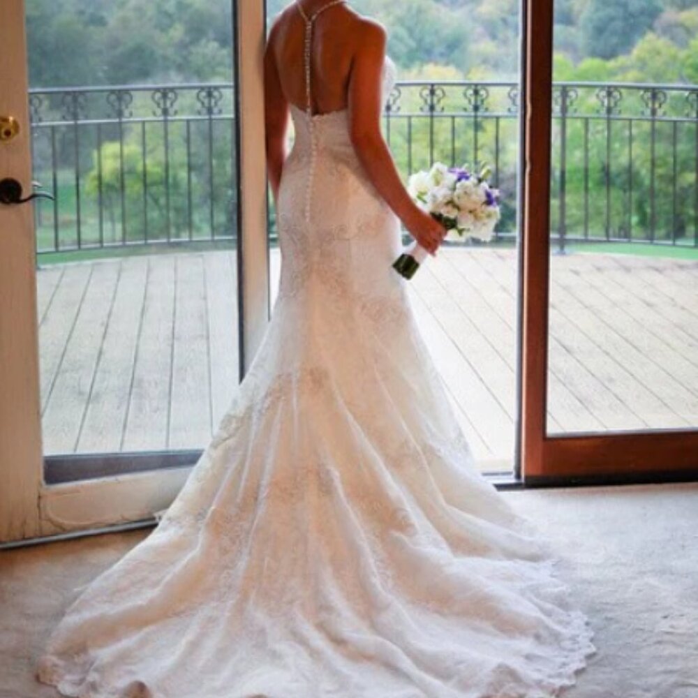 Watters Wedding Gown - Fabienne - Worn only for ceremony and first dance